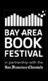 Text says Bay Area Book Festival in partnership with the San Francisco Chronicle.